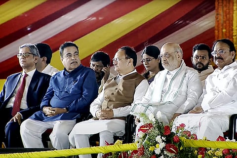 Venkaiah Naidu, Amit Shah, JP Nadda and Nitin Gadkari